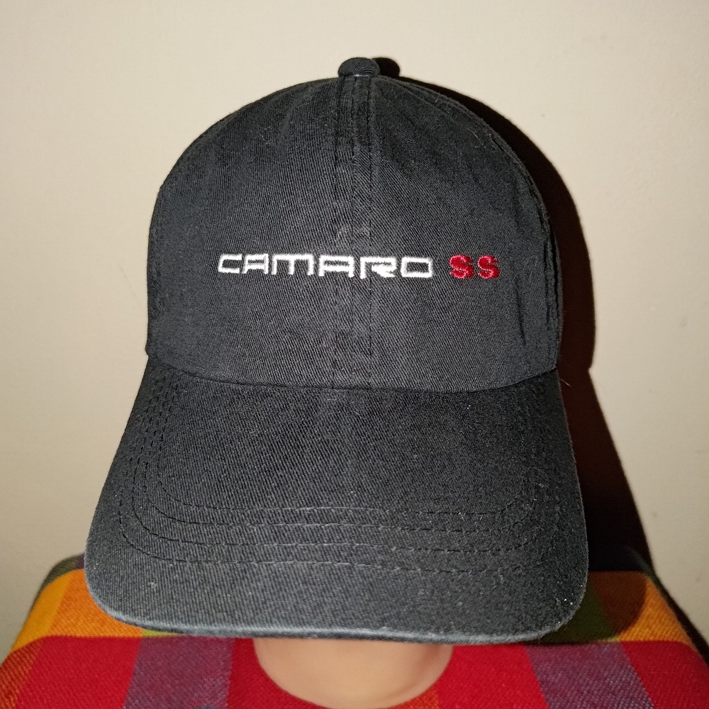 Chevrolet Camaro SS Embroidered Strapback Hat Cap
